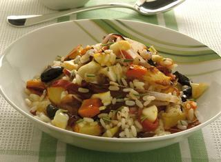 Insalata di riso autunnale
