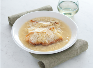 Stracciatella in brodo