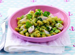 Pasta con pesce spada e zucchine