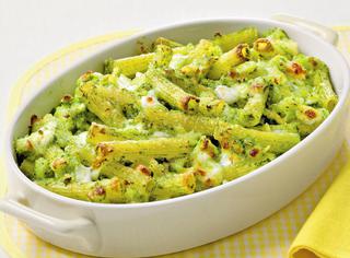 Pasta al forno vegetariana alla rucola