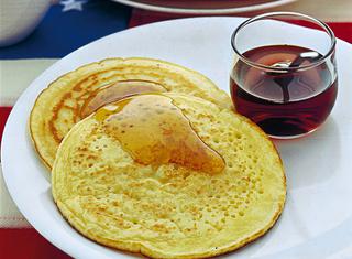 Pancakes allo sciroppo d’acero