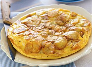 Sformato di patate in padella