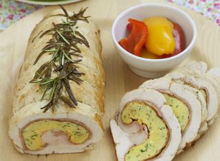 Arrosto di tacchino al forno farcito