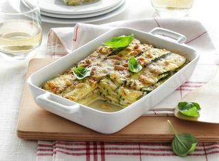 Parmigiana bianca di zucchine