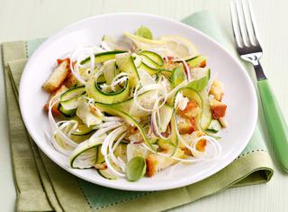 Insalata di zucchine crude