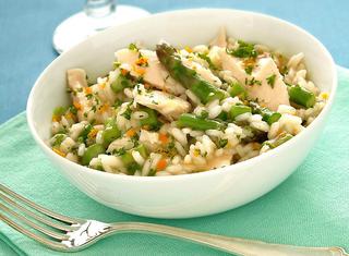Risotto di mare agli asparagi
