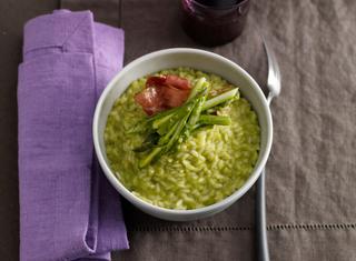 Risotto agli asparagi selvatici