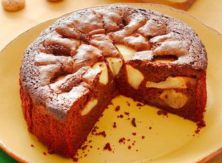 Torta di mele al cioccolato