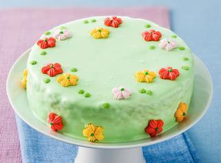 Torta di compleanno glassata