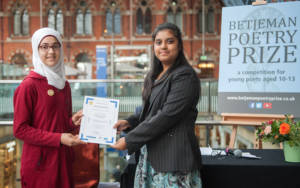 Betjeman Poetry Prize Winner 2017