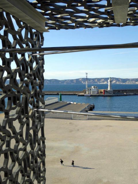 Sea view from MuCEM