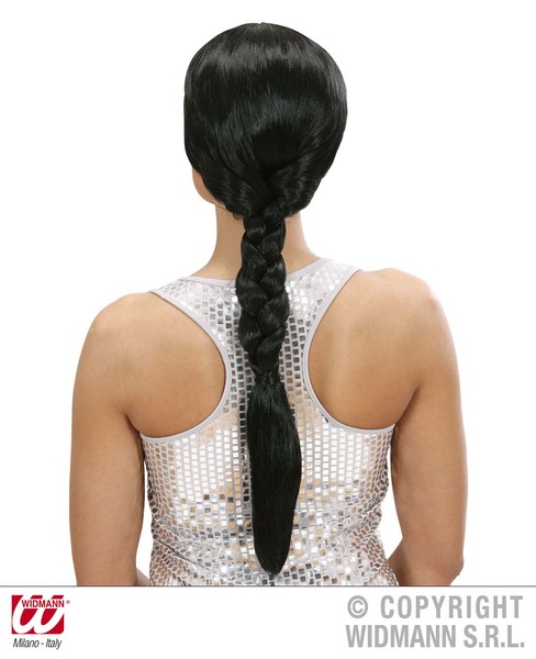 Long Big Plait Wig for Schoolgirl Fancy Dress Accessory