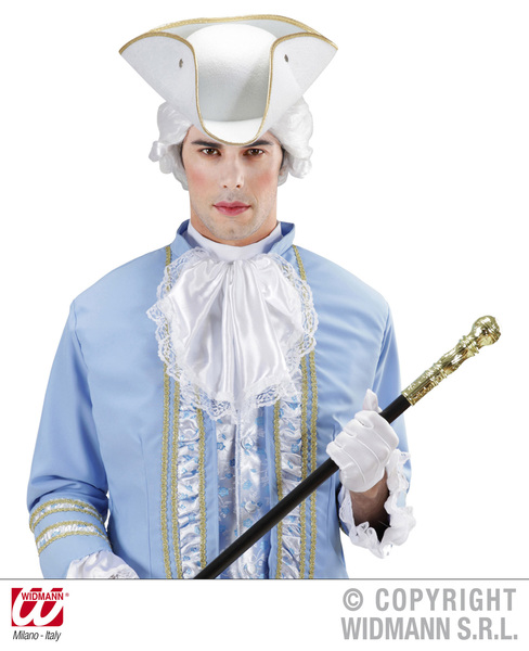 Tricorn cappello di feltro per Carnevale Veneziano Ballo In Maschera Costume Accessorio