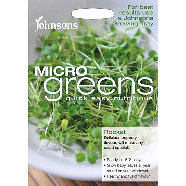 Microgreens RocketJohnsons Seeds Vegetable Seeds