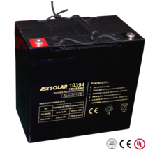 Bateria GEL Ciclo Profundo 12V 55Ah DSK Solar BGDC1255 | Silver Sanz