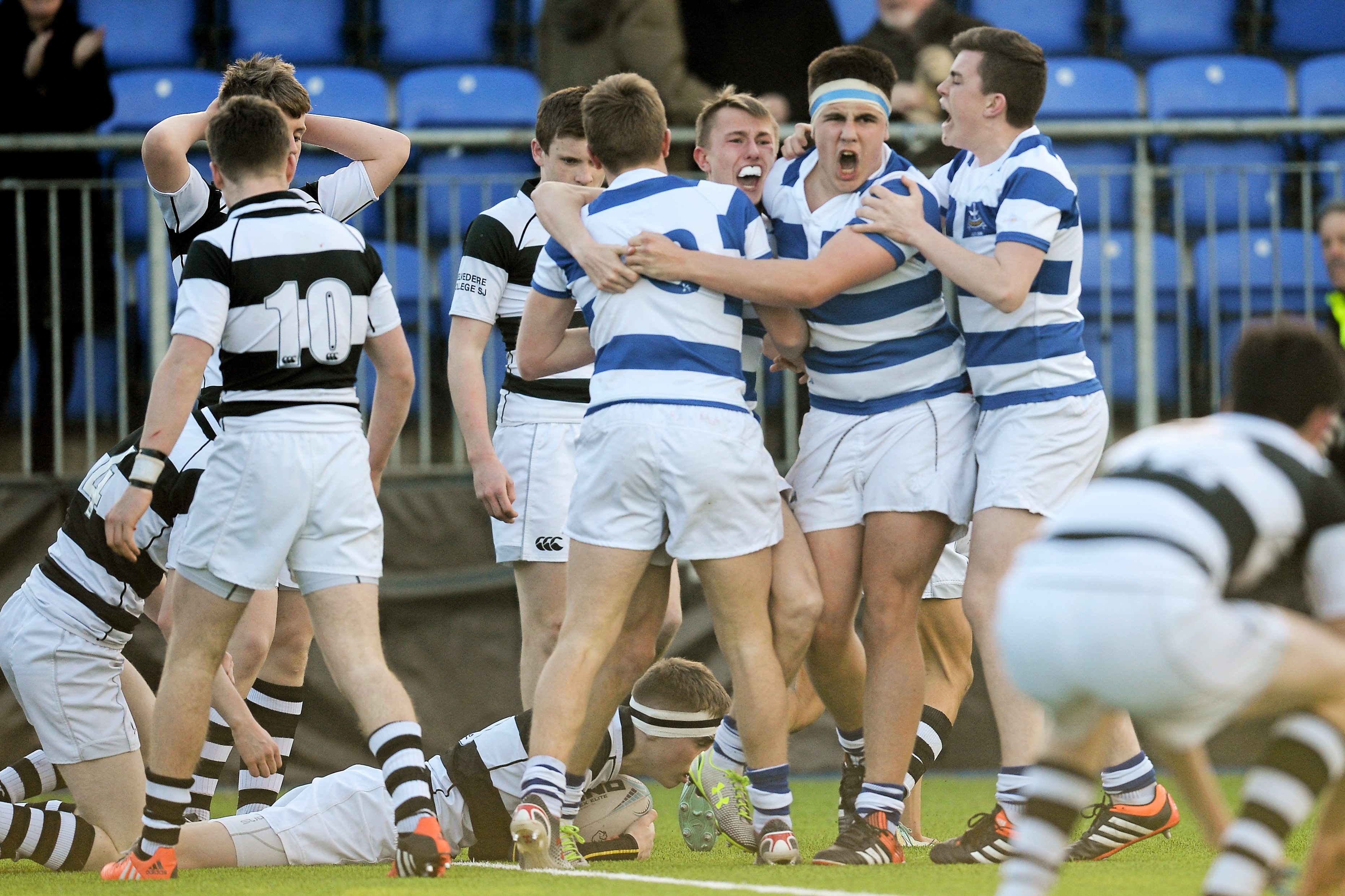 Leinster Rugby PHOTOS Junior Cup Joy For Terenure And Blackrock