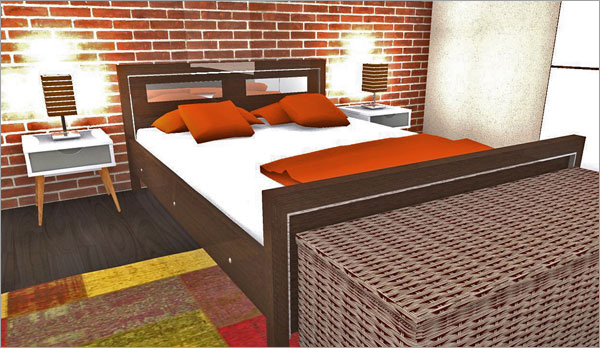 Click on the image to go to the 3D project HomeByMe Spotlights four member projects in their newsletter every month