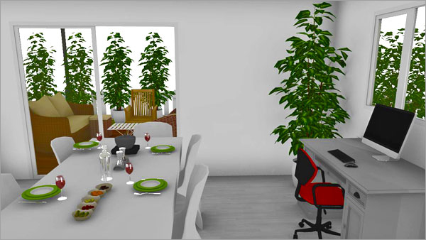 Click on the image to go to the 3D project HomeByMe Spotlights four member projects in their newsletter every month