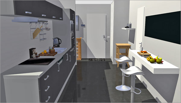 Click on the image to go to the 3D project HomeByMe Spotlights four member projects in their newsletter every month
