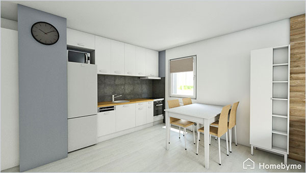 Cliquez sur l'image pour accéder au projet 3D Donnez vie à vos idées de design d'intérieur avec la 3D d'Homebyme
