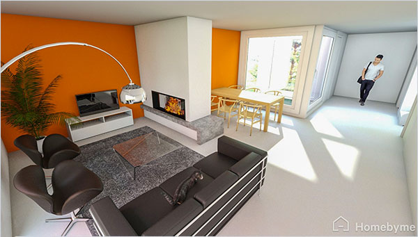 Cliquez sur l'image pour accéder au projet en 3D. Donnez vie à vos idées de design d'intérieur avec la 3D d'Homebyme