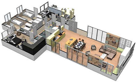 Click on the image to go to the 3D project in a new tab Homebyme helps bring your interior design ideas to life in 3D