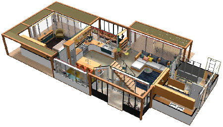 Click on the image to go to the 3D project in a new tab Homebyme helps bring your interior design ideas to life in 3D