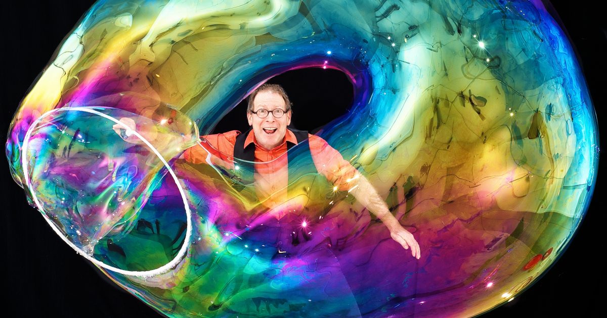 The Amazing Bubble Man The Stables