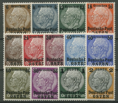 Generalgouvernement Briefmarken Dr. Rohde & Kornatz Kassel