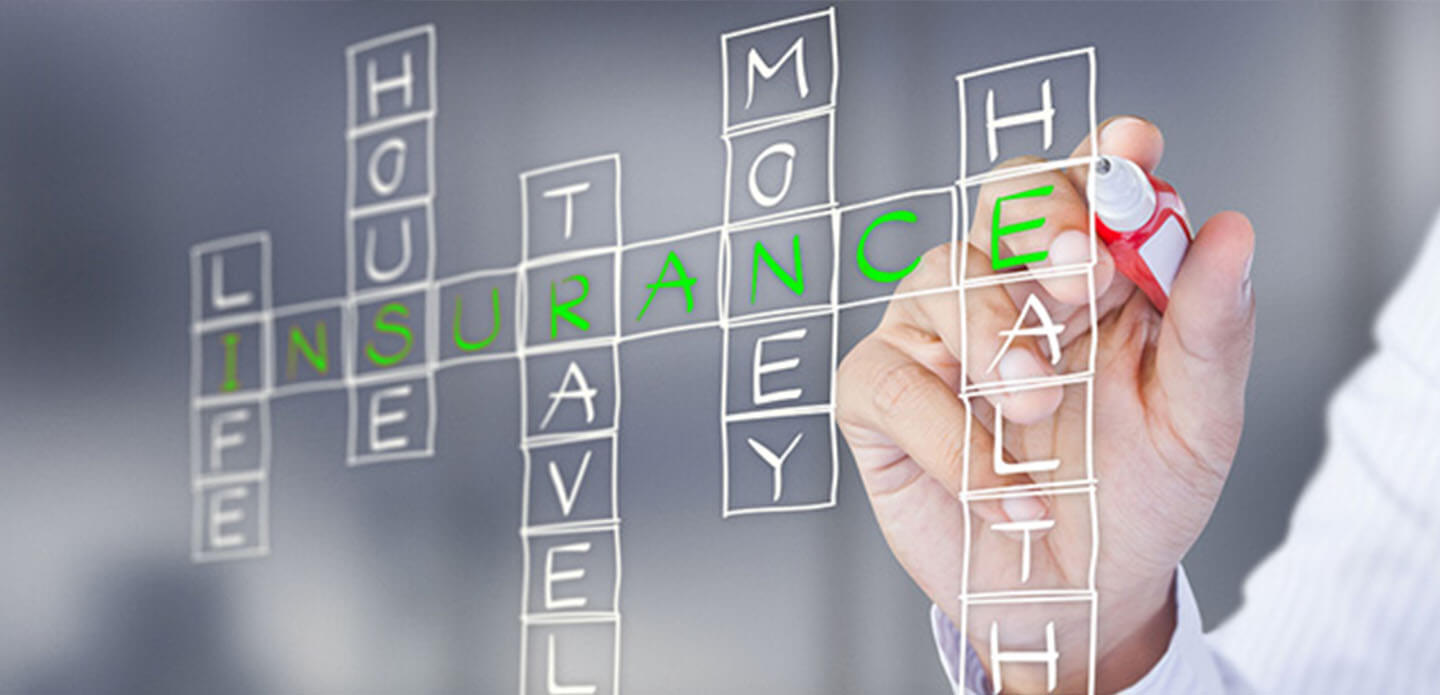 crossword with insurance word highlighted