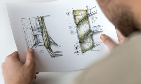 Cantilevered Staircase Design
