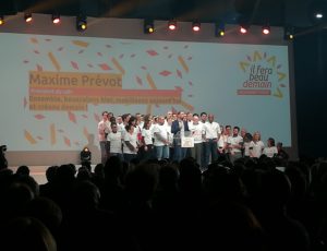 Les coordinateurs du mouvement durant le congrès