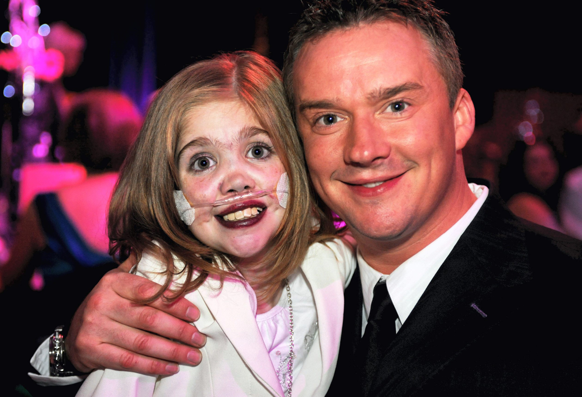 Singer Russell Watson with Kirsty