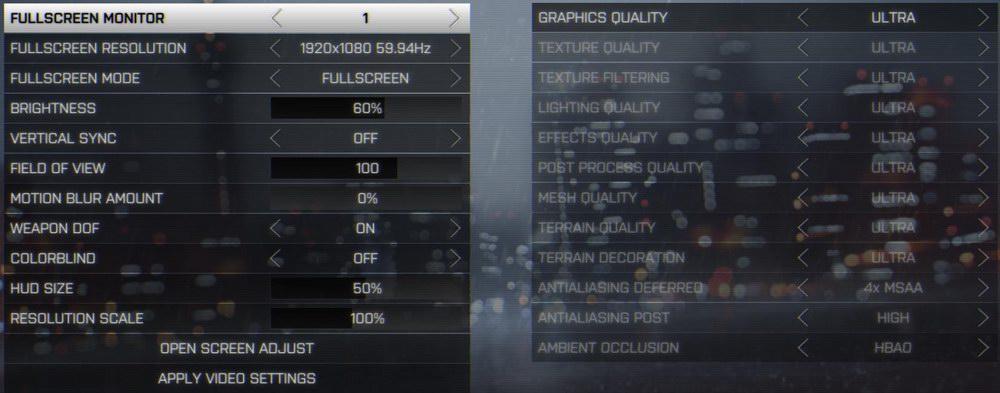 2600K Scaling BF4 (Update 4) Singapore HT On vs Off
