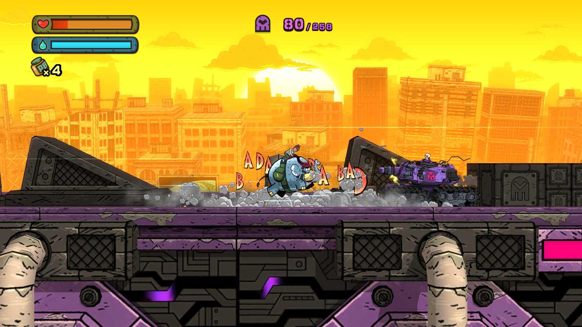 Tempo Badass Elephant Review gameplay