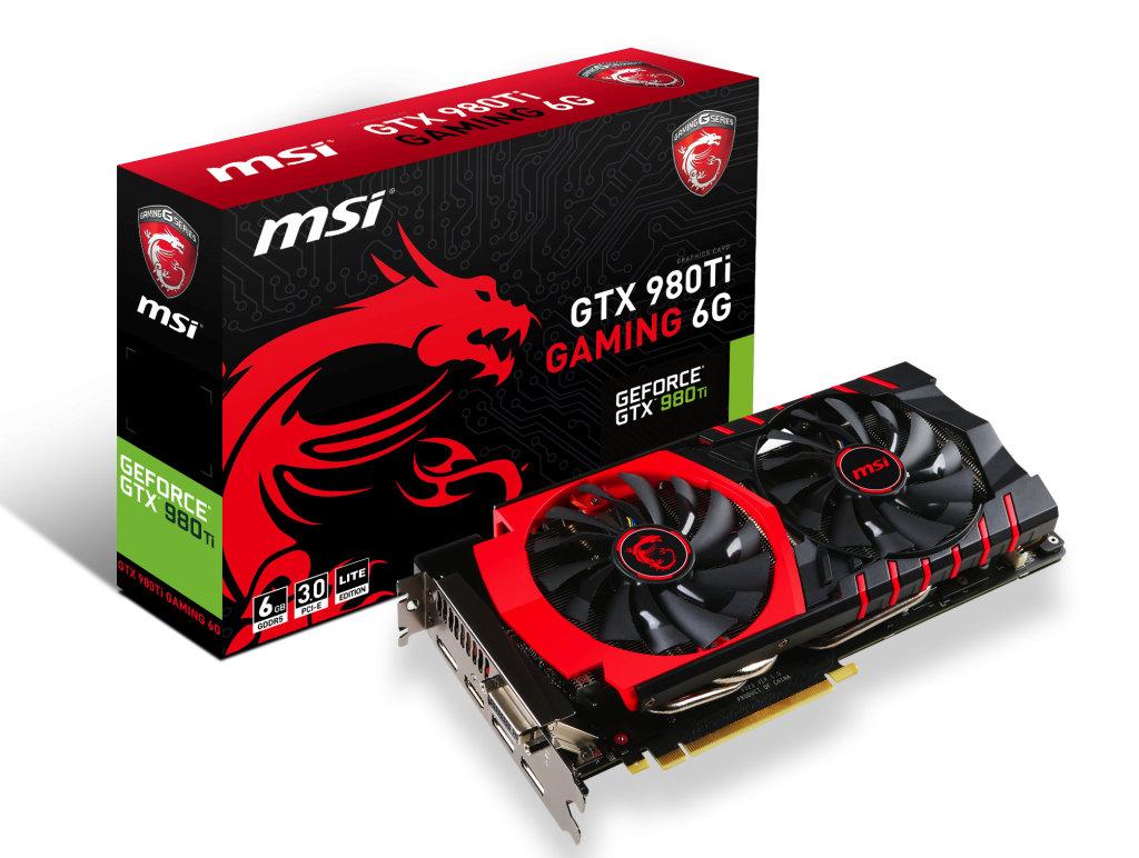 Msi Gtx 980ti gaming 6g Le  product picture Box card