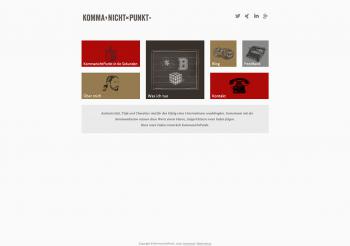 KommanichtPunkt Website