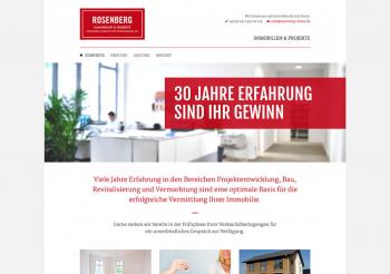 Rosenberg Immobilien Website