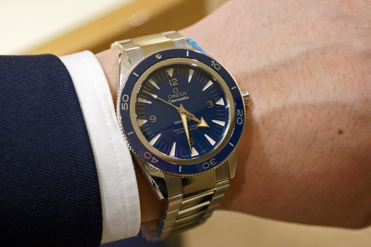 Omega Seamaster 300 i massivt 950 platina.