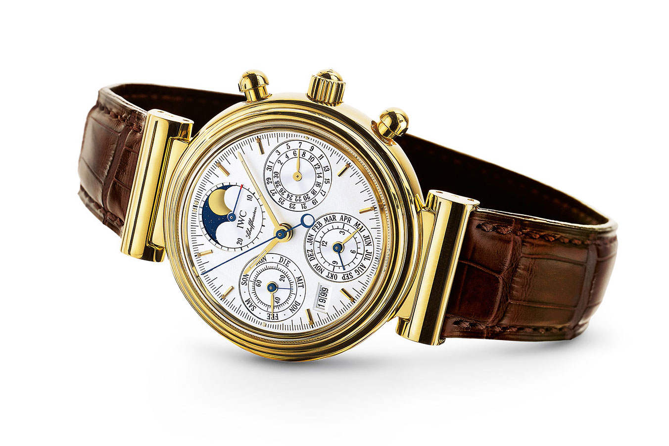 IWC Da Vinci Perpetual Calendar Chronograph (1985).