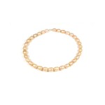 Ras de cou en perles keishi roses 9-10mm
