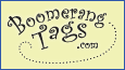 Boomerang Pet ID Tags