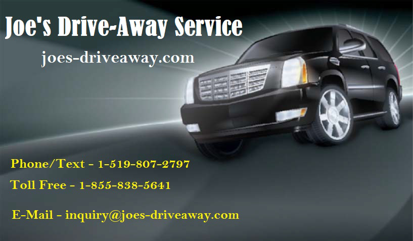 Joe’s Drive-Away Service