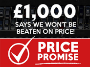 Our Price Promise, you can't beat it!
