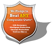 We pledge to beat any comparable provider quote
