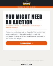 We build and run the auction so you do not have to become an auction company overnight.