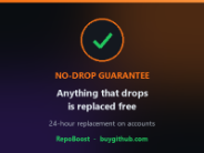 Anything that drops is replaced free