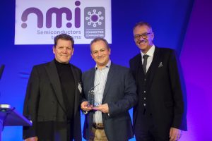 Ultrahaptics' CEO Steve Cliffe accepts NMI Award for Innovation