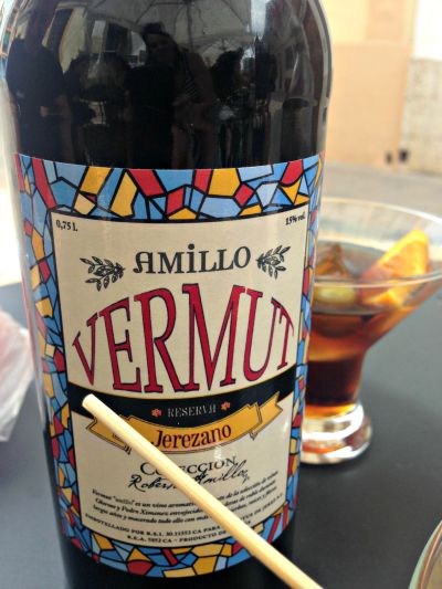 Vermut Amillo jerezano: exuberancia frutal, tremendo!