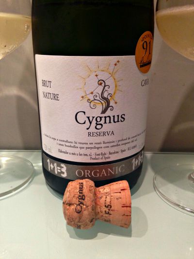 Cygnus Reserva Brut Nature: la elegancia en cava ecológico personalizada ¡me encantó! Finura y sutileza